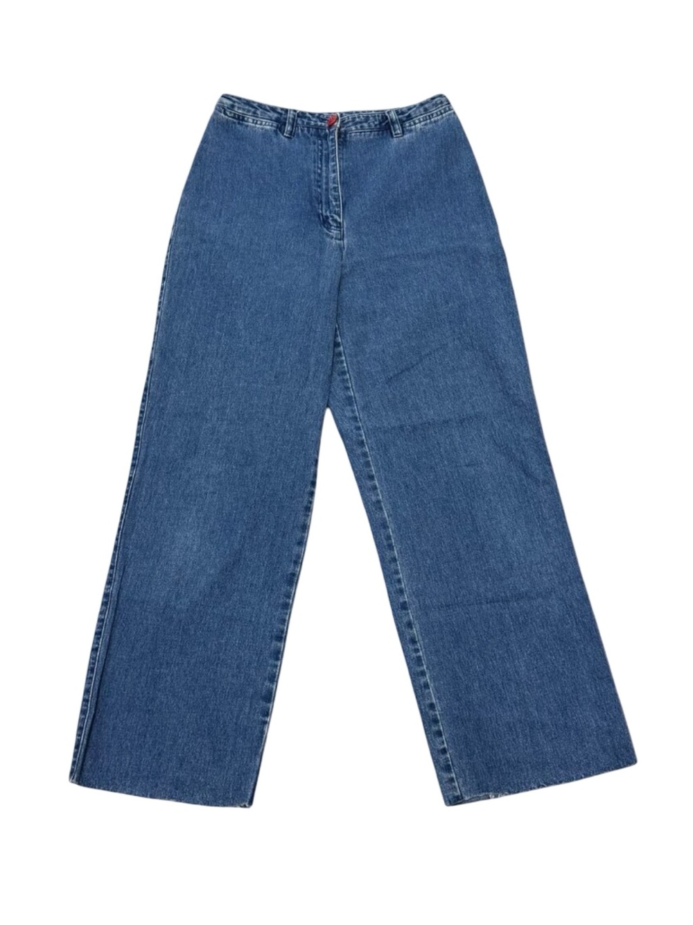 Women’s Vintage Ralph Lauren Cut Off Jeans Blue Denim 1990s